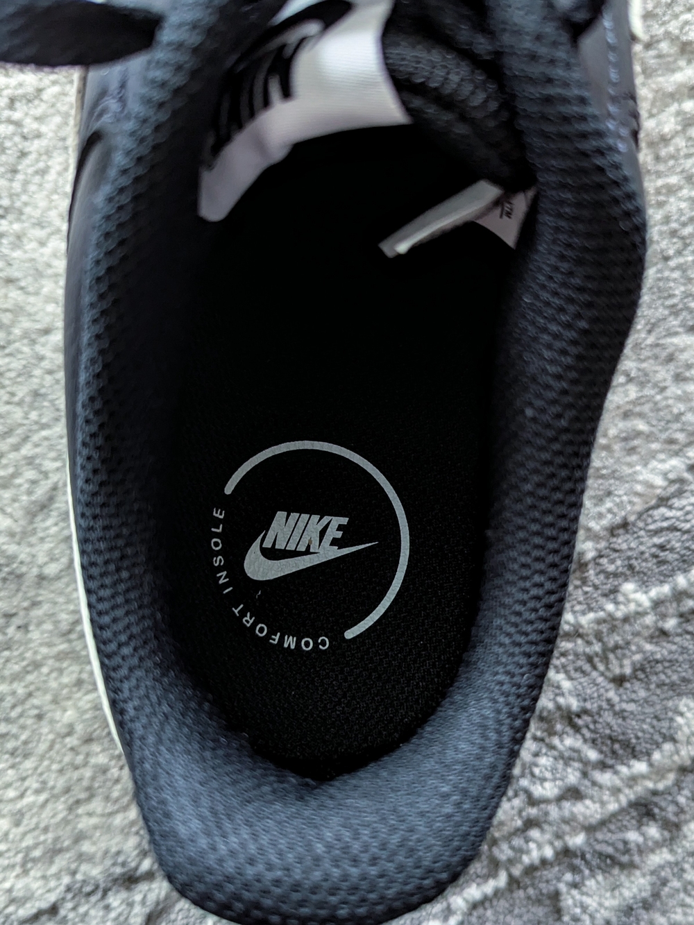 NIB Women's Nike Court Vision Alta LTR Black/White Size 10 - Picture 7 of 10